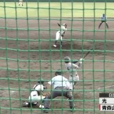 高校野球 春の青森県大会準決勝　光星と青森山田が対戦