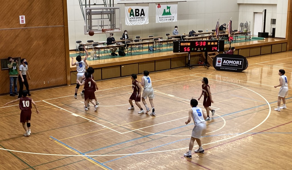 高校バスケ　ウインターカップ青森県予選　インハイ8強の柴田学園などが準決勝へ