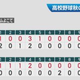 高校野球　秋の東北大会　八学光星がベスト8進出　弘学聖愛は敗れる