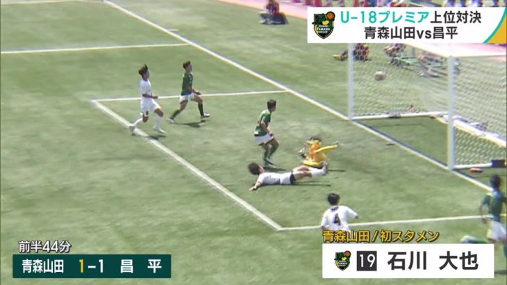 サッカーU-18プレミアリーグ　青森山田は昌平（埼玉）との上位対決に敗れ連敗