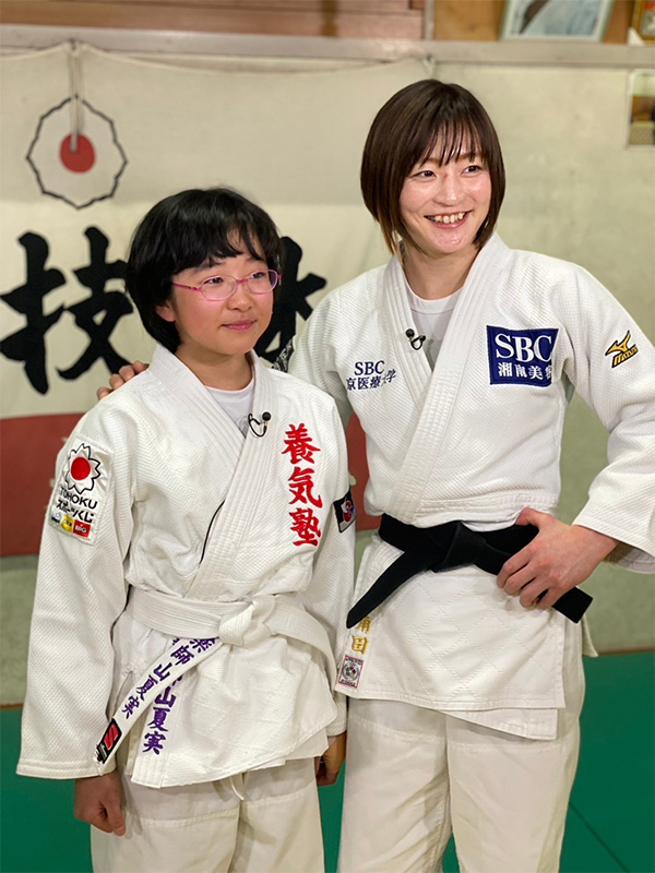 パリ五輪金メダリスト角田夏実選手に会いたい！～柔道大好き小学5年生の夢～