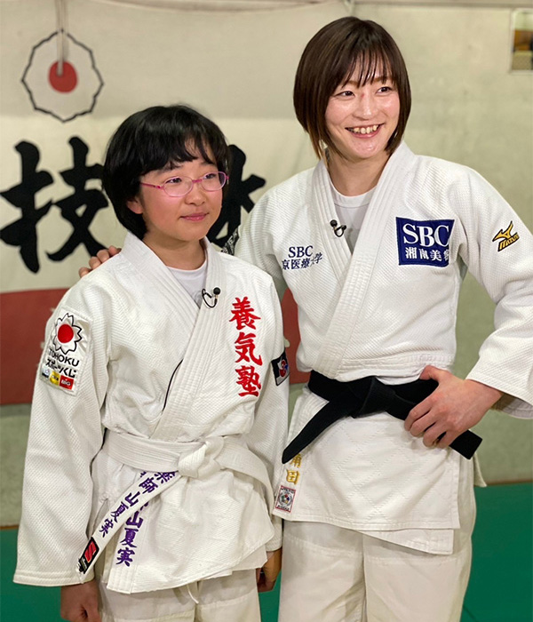 パリ五輪金メダリスト角田夏実選手に会いたい！～柔道大好き小学5年生の夢～