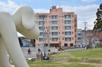 あおもり犬も大鰐線を見守っています