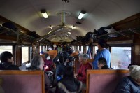 1番列車には全国からの観光客と…マスコミもいっぱい＾＾；