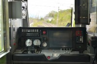 ７０３系の後方運転台から。県内民鉄で複線なのは青い森鉄道だけですね。