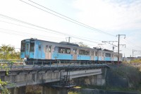 東青森駅近くで。このあたりはスピードも乗りますね。