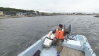 北島渡船さんの船上で。