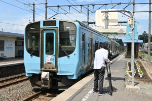 民鉄の旅　放送７２回目して初めて携わるカメラマン。夏らしい良い映像をたくさん撮っていただきました！