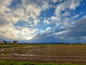 曇りがちの天気でしたが雲の切れ間から顔をのぞかせる日差しが綺麗でした。