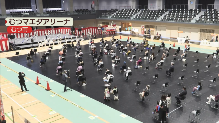 むつ市で感染予防対策を施した「あんしんオータムフェア」