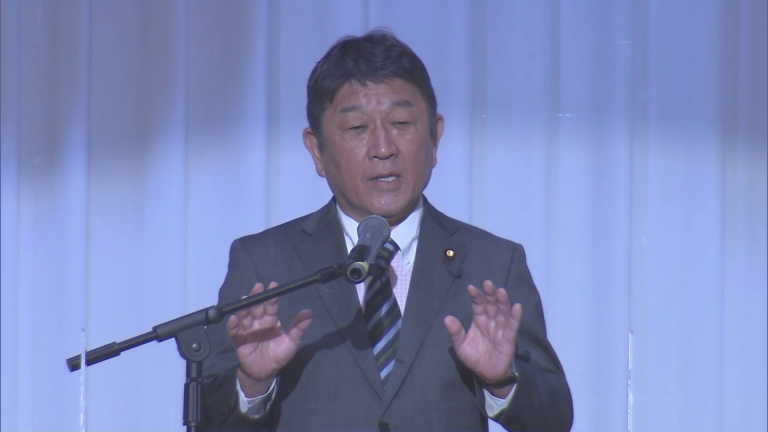 自民党・茂木幹事長が青森市で講演