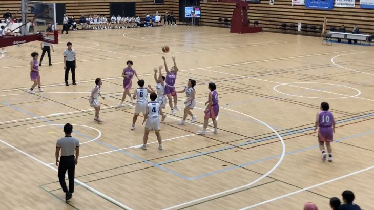 高校バスケ ウインターカップ青森県予選　男子は八学光星など、女子は柴田学園などがベスト４