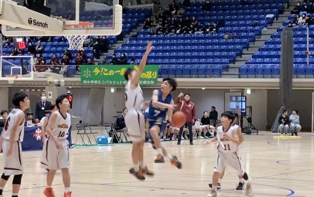 全国ミニバス大会青森県予選　決勝の組み合わせ決まる　プロバスケの会場で対戦