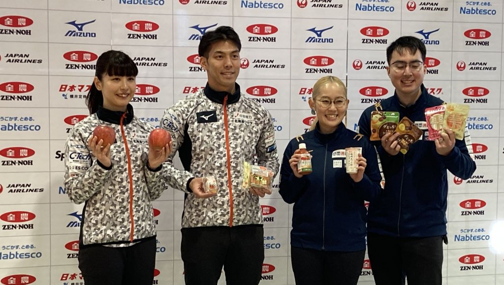 次の五輪への第一歩　青森で日本ミックスダブルスカーリング選手権が開催