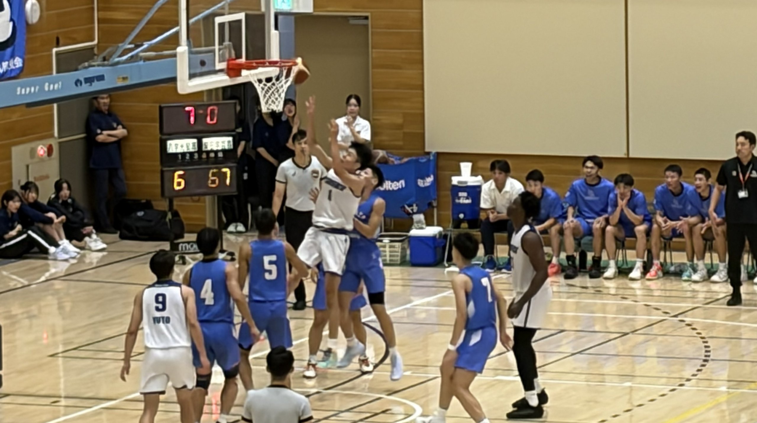 【高校バスケ】ウインターカップ青森県予選　男子決勝は八学光星と柴田学園が最後まで緊迫の戦い　女子は柴田学園が連覇