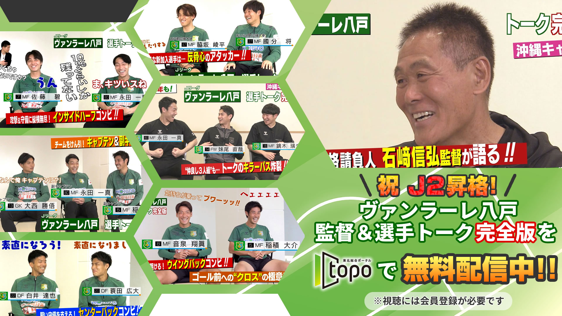 topo会員無料キャンペーン