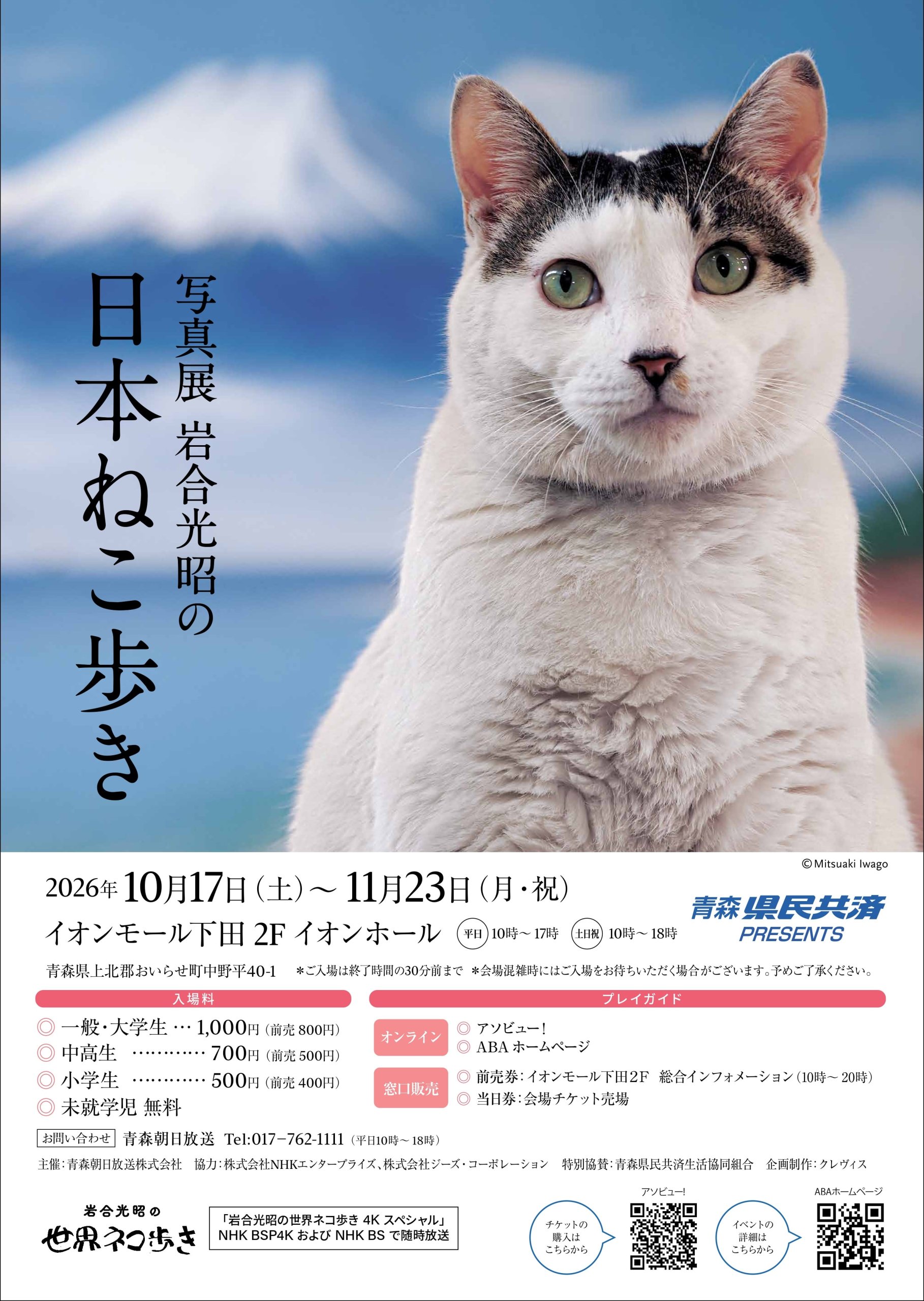写真展 岩合光昭の日本ねこ歩き