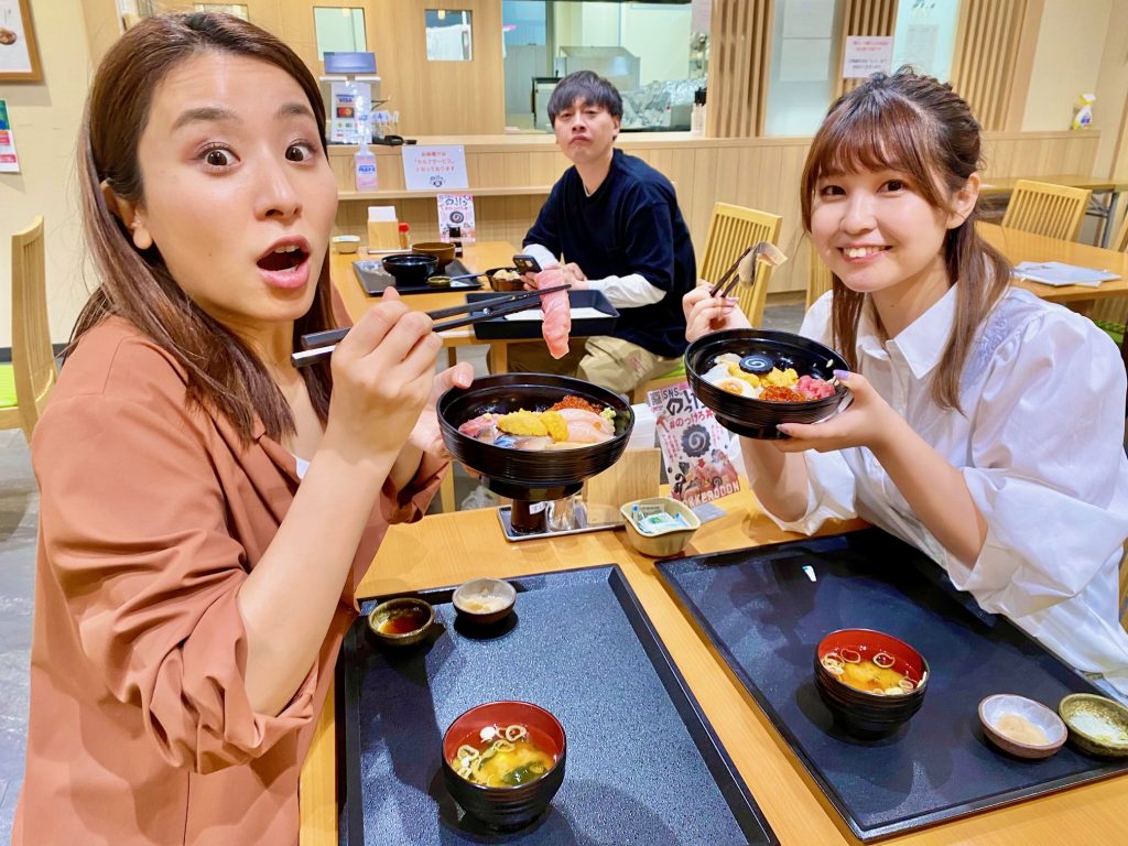 八戸で「のっけろ丼」！